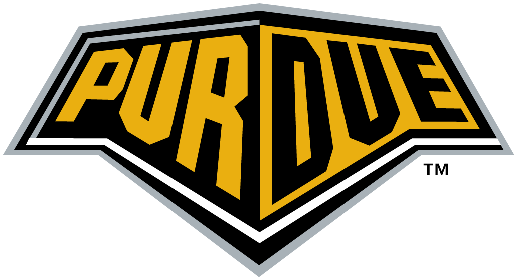 Purdue Boilermakers 1996-2011 Wordmark Logo 01 vinyl decal